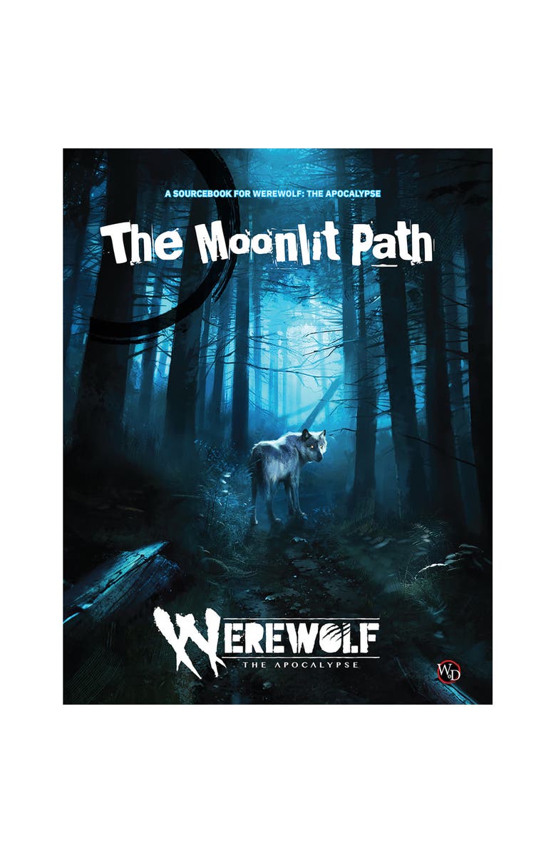 Renegade Game Studios Werewolf The Apocalypse, The Moonlit Path Sourcebook, Alternate, color, Multicolored