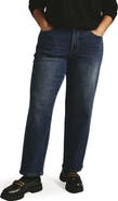 Universal Standard Etta High Waist Ankle Straight Leg Jeans