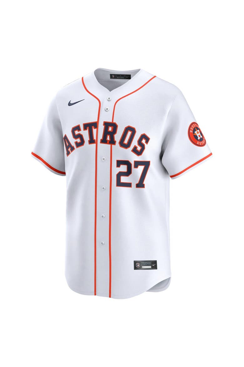 Men's Nike Jose Altuve White Houston Astros Home Limited Player Jersey, Alternate, color, White