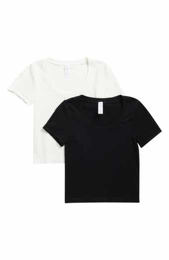 YOGALICIOUS 2-Pack Seamless Yummy Ribbed T-Shirts