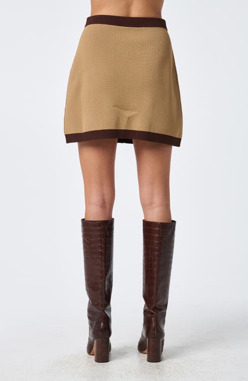 Trina Turk Artemis Colorblock Knit Skirt In Multi