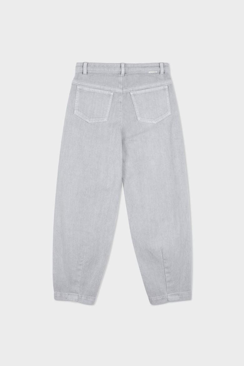 Organic Cotton Denim Barrel Jean, Alternate, color, Harbor Mist