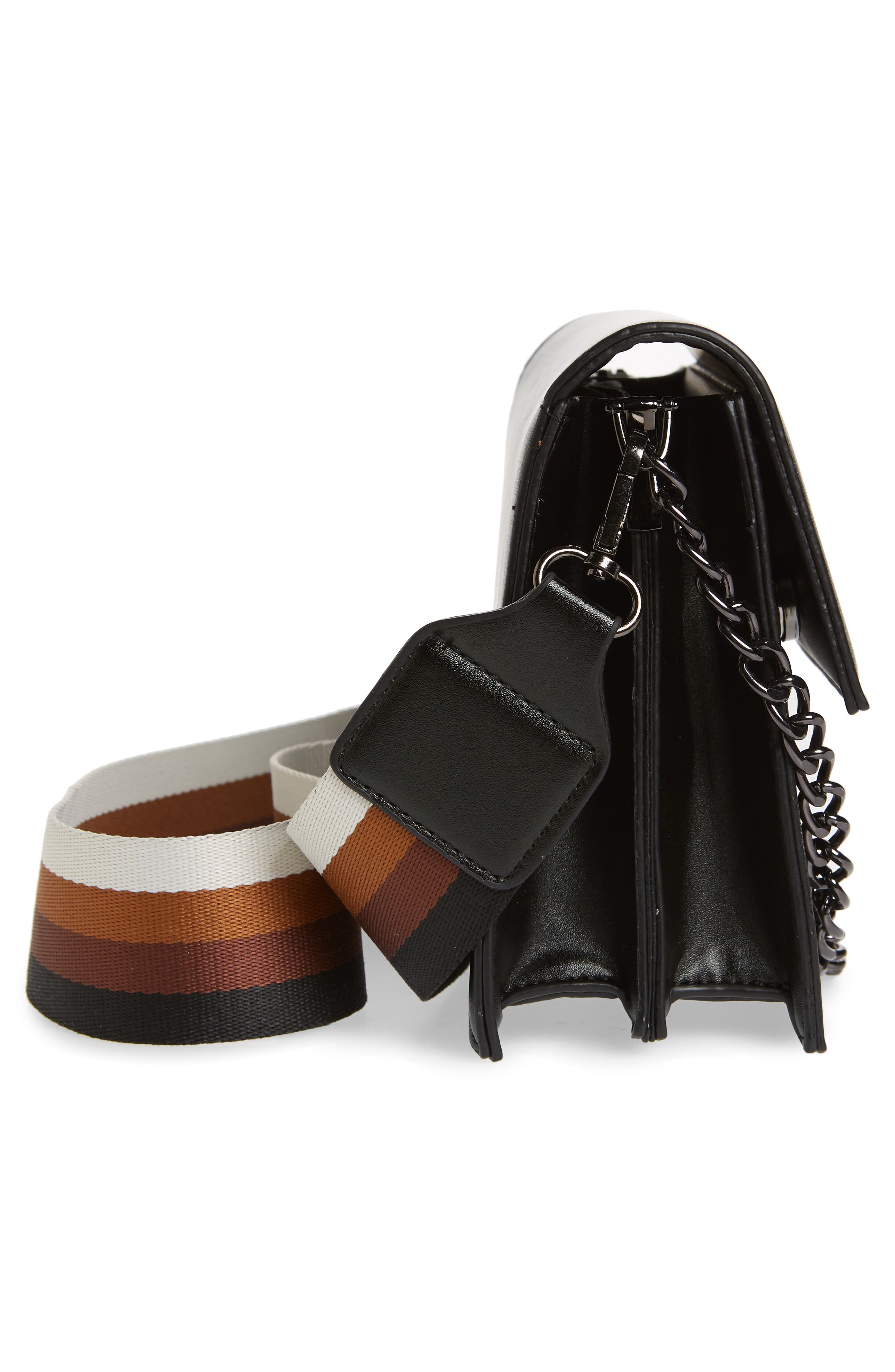 Knotty Two-Tone Chain Handle Crossbody Bag, Alternate, color, 