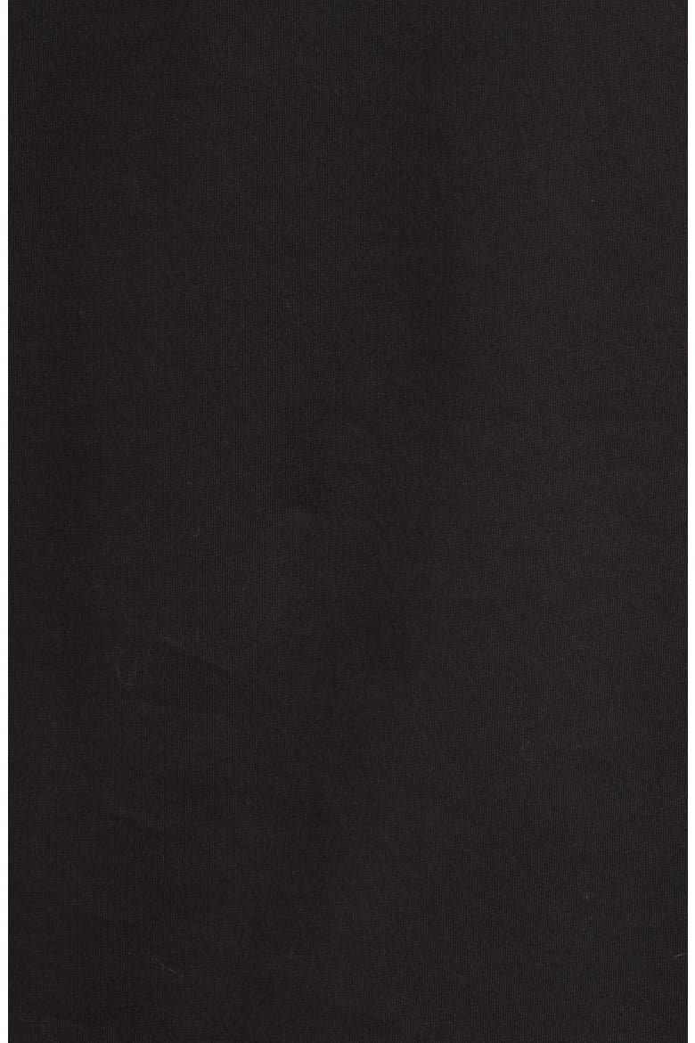 Tessler Slim Fit White Cotton T-Shirt, Alternate, color, BLACK