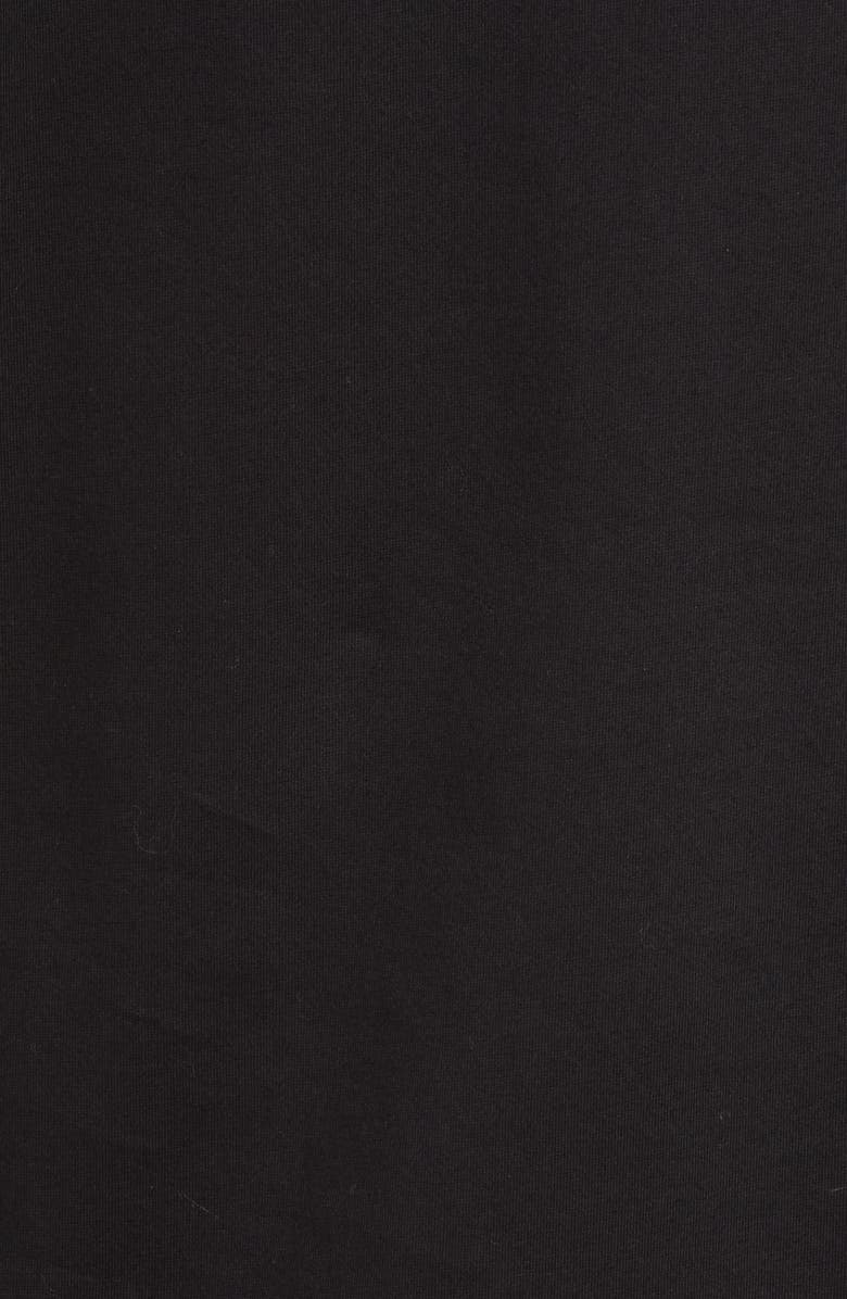 BOSS Tessler Slim Fit Black Cotton T-Shirt, Alternate, color,