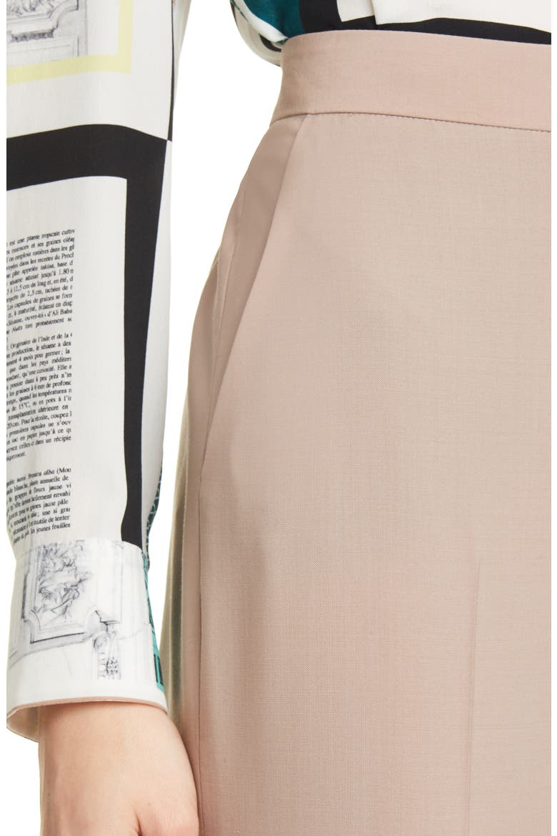 Clive Ankle Stretch Wool Trousers, Alternate, color, CINNAMON