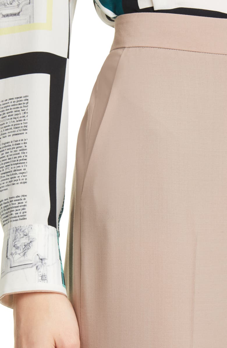 Judith & Charles Clive Ankle Stretch Wool Trousers, Alternate, color,