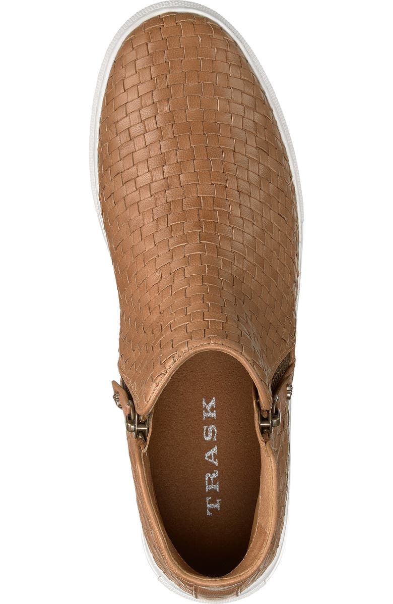 Trask Lora Woven Sneaker Bootie, Alternate, color,