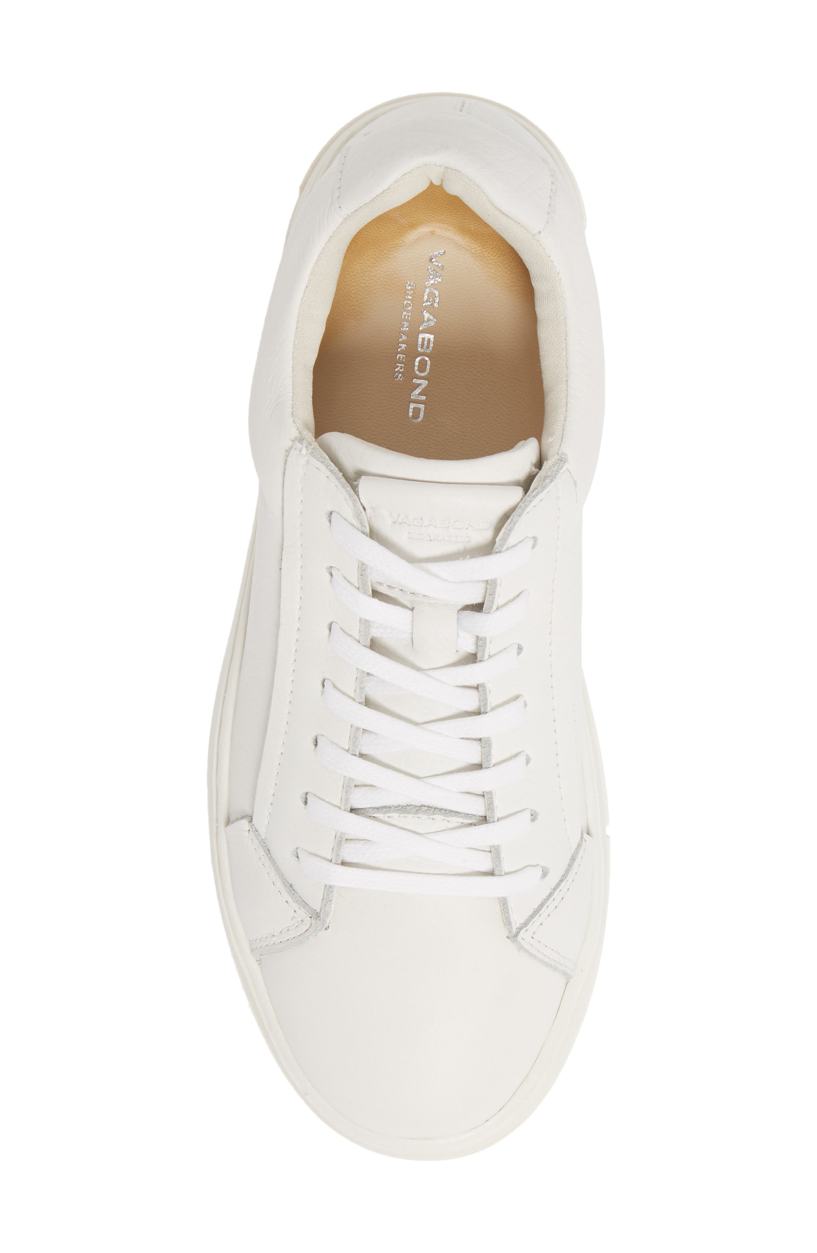 Vagabond Shoemakers Judy Platform Sneaker, Alternate, color, White Leather