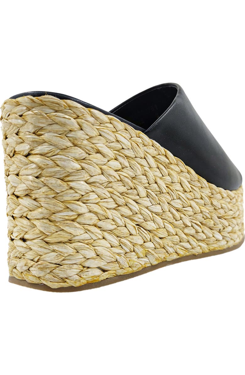 SHUSHOP Jodie Espadrille Platform Wedge Slide Sandal, Alternate, color,