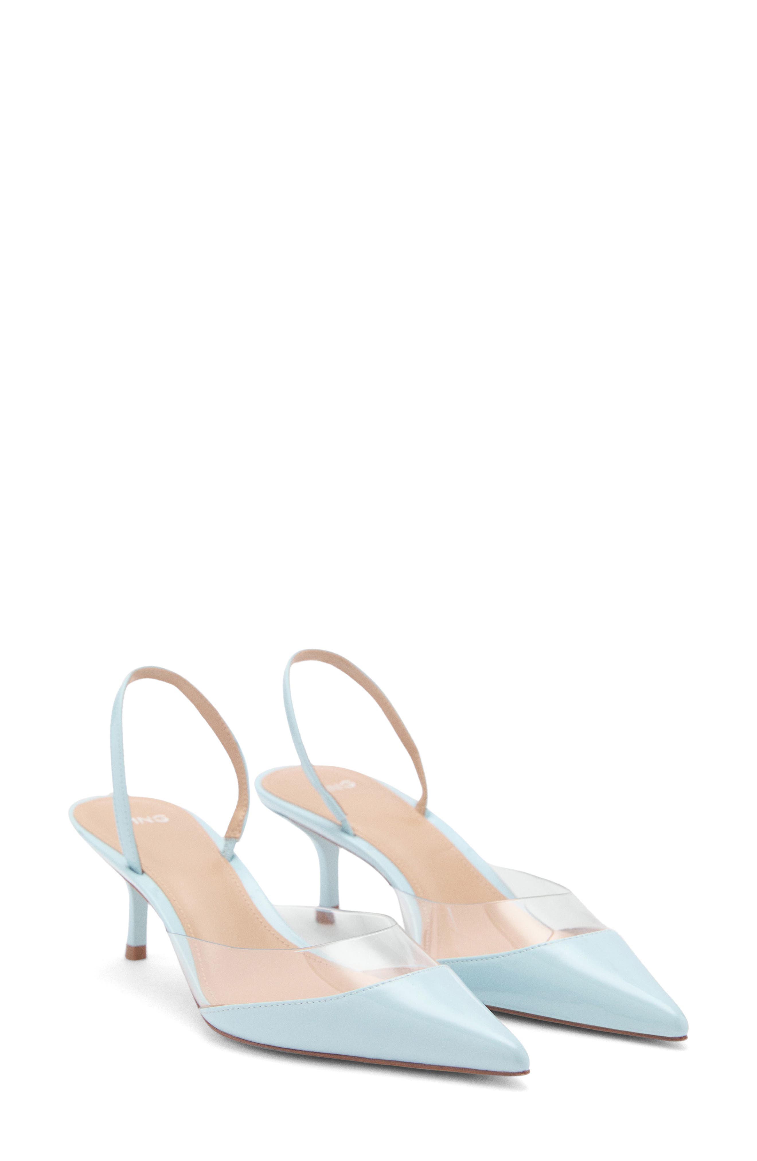 Vinyl Panel Pump, Alternate, color, BLUE