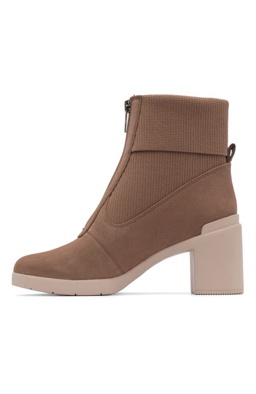 Abeo Metropolis Zip Boot In Beige - Regular