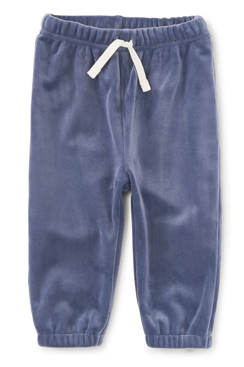 Easy Fit Velour Baby Joggers, Main, color, NAVAL BLUE