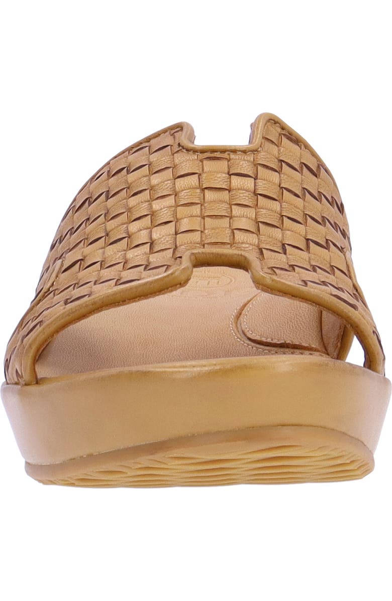 L'Amour des Pieds Cusaro Platform Wedge Slide Sandal, Alternate, color, Lioness
