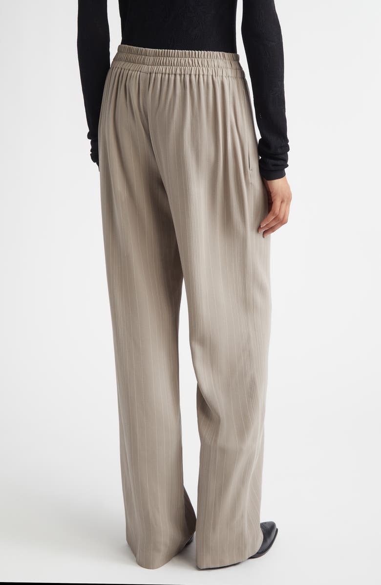 Golden Goose Journey Wool Blend Gabardine Pants, Alternate, color, Roasted Cashew