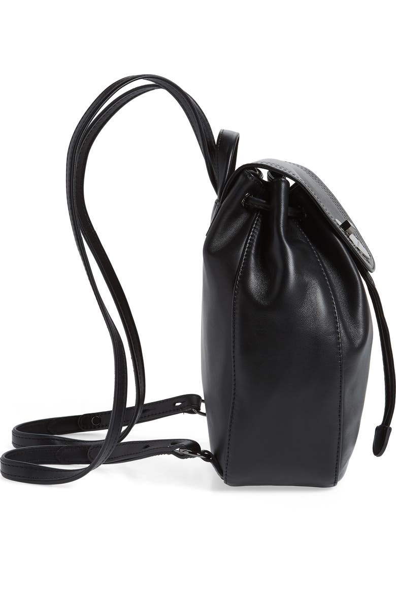 Longchamp Cavalcade Leather Backpack, Alternate, color,