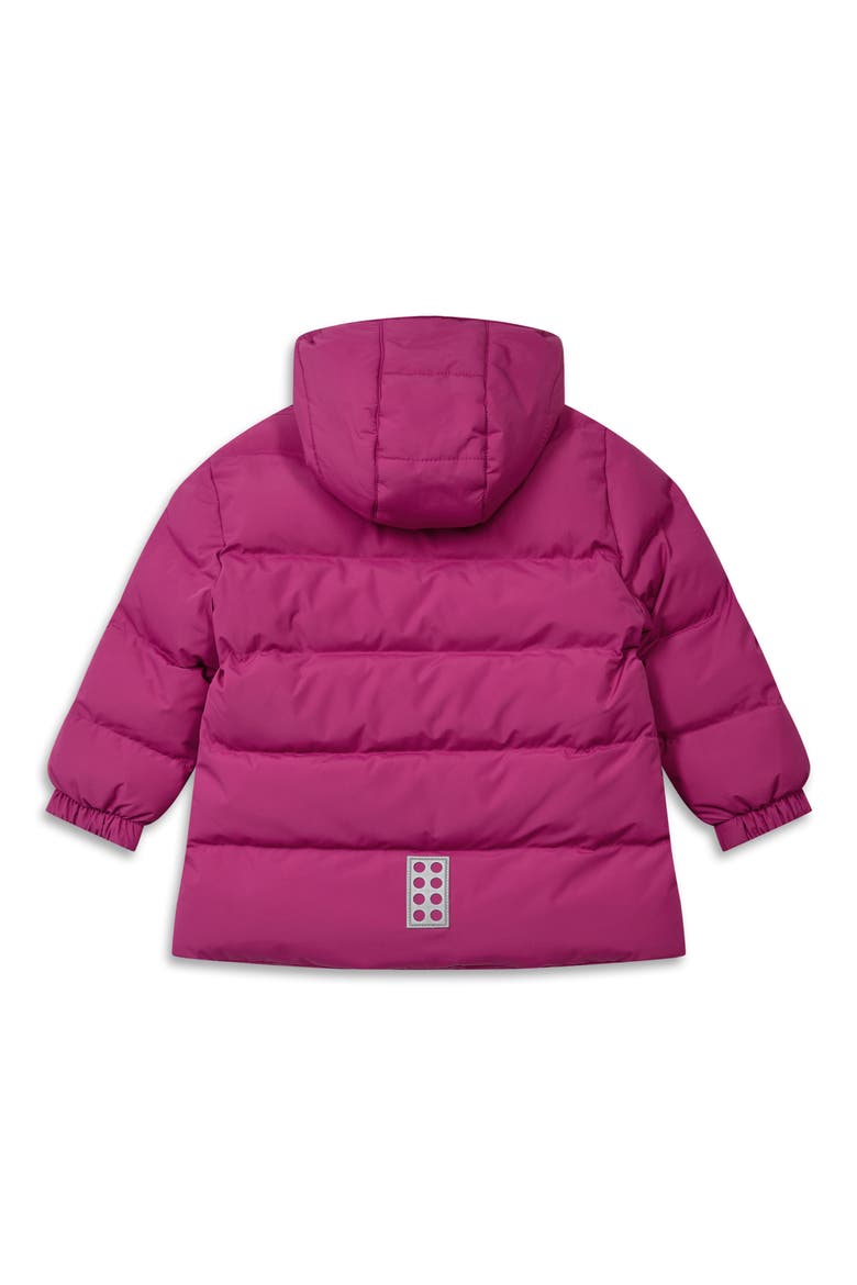 Kids' Water Repellent Puffer Jacket, Alternate, color, PINK