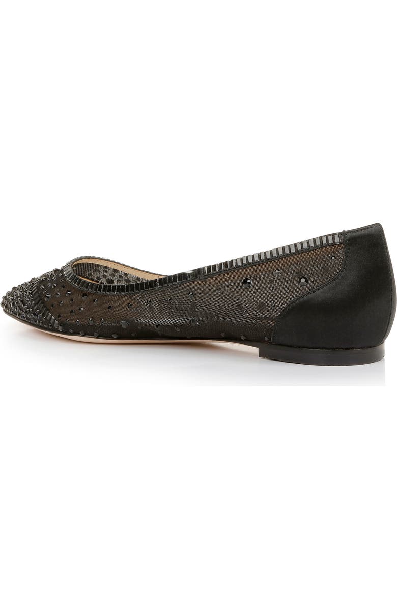 Badgley Mischka Collection Babette Pointed Toe Flat, Alternate, color,