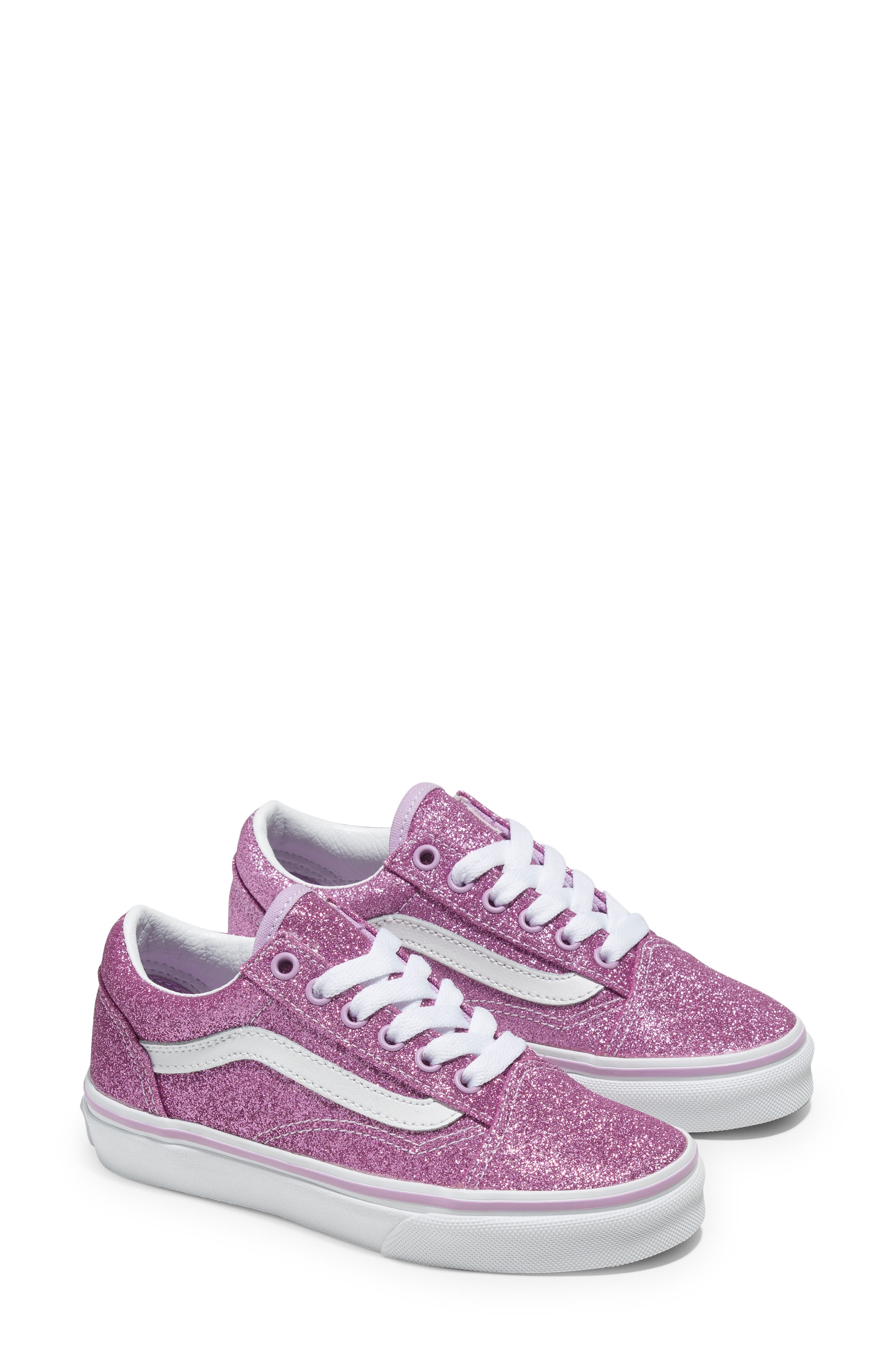 Vans Kids' Glitter Old Skool Sneaker, Main, color, 