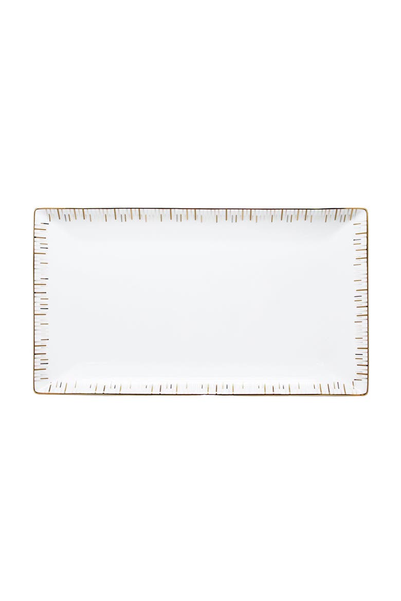 Luminous 11.5 Inch Sandwich / Cake Tray, Main, color, White