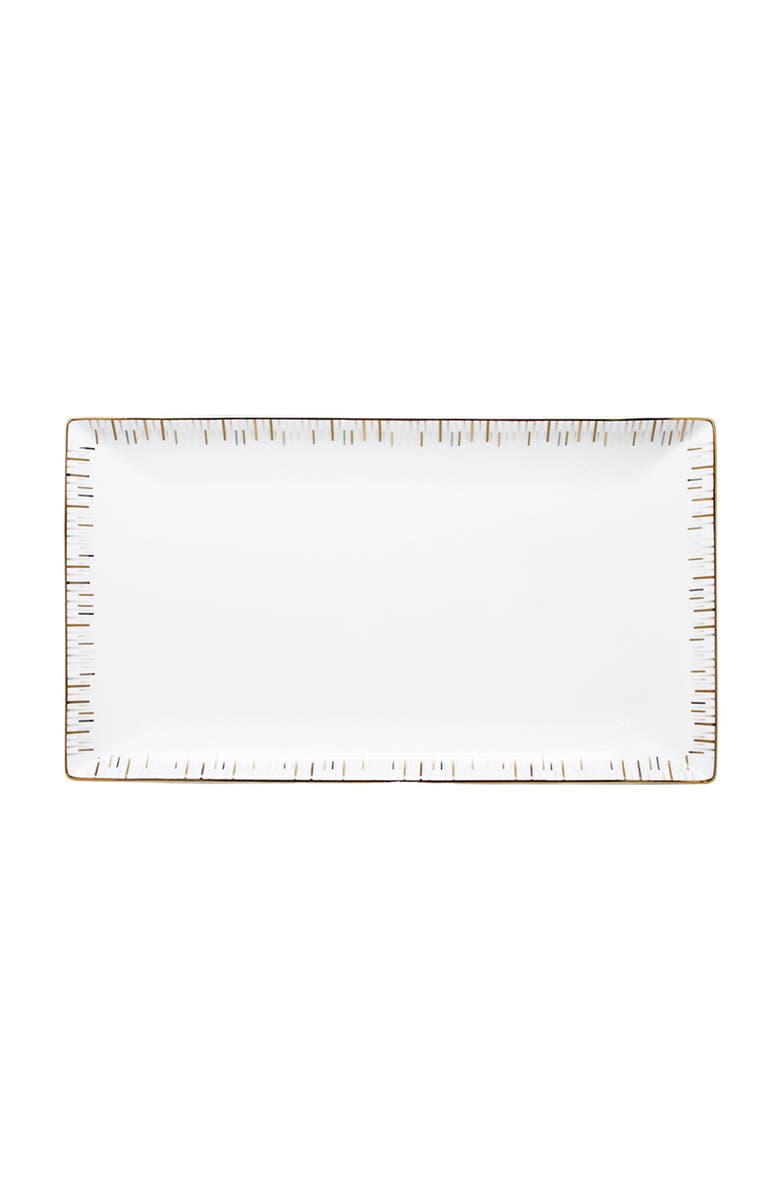 Prouna Luminous 11.5 Inch Sandwich / Cake Tray, Main, color, White