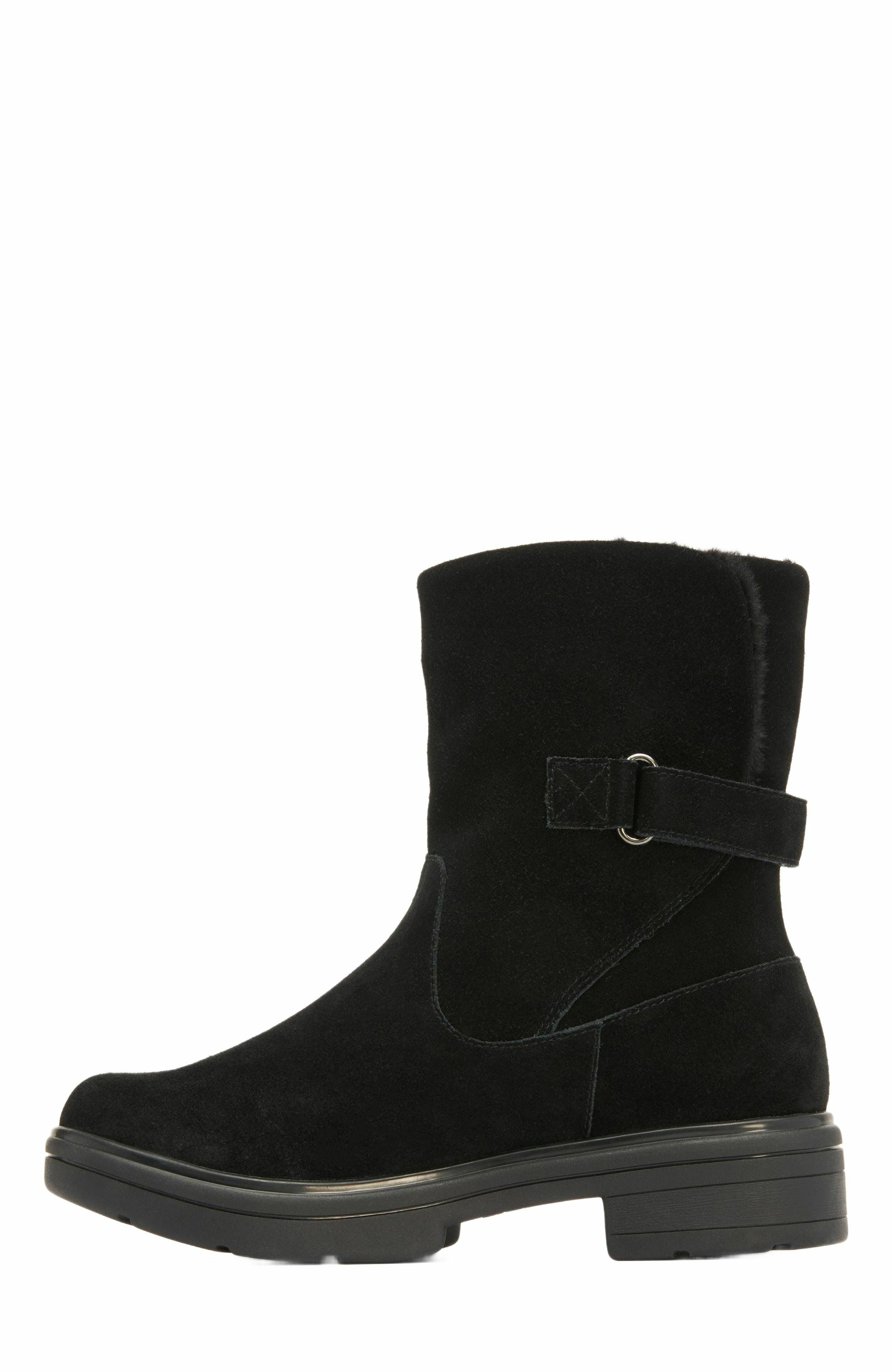 ABEO Vista Mid Boot, Alternate, color, Black Suede - Regular
