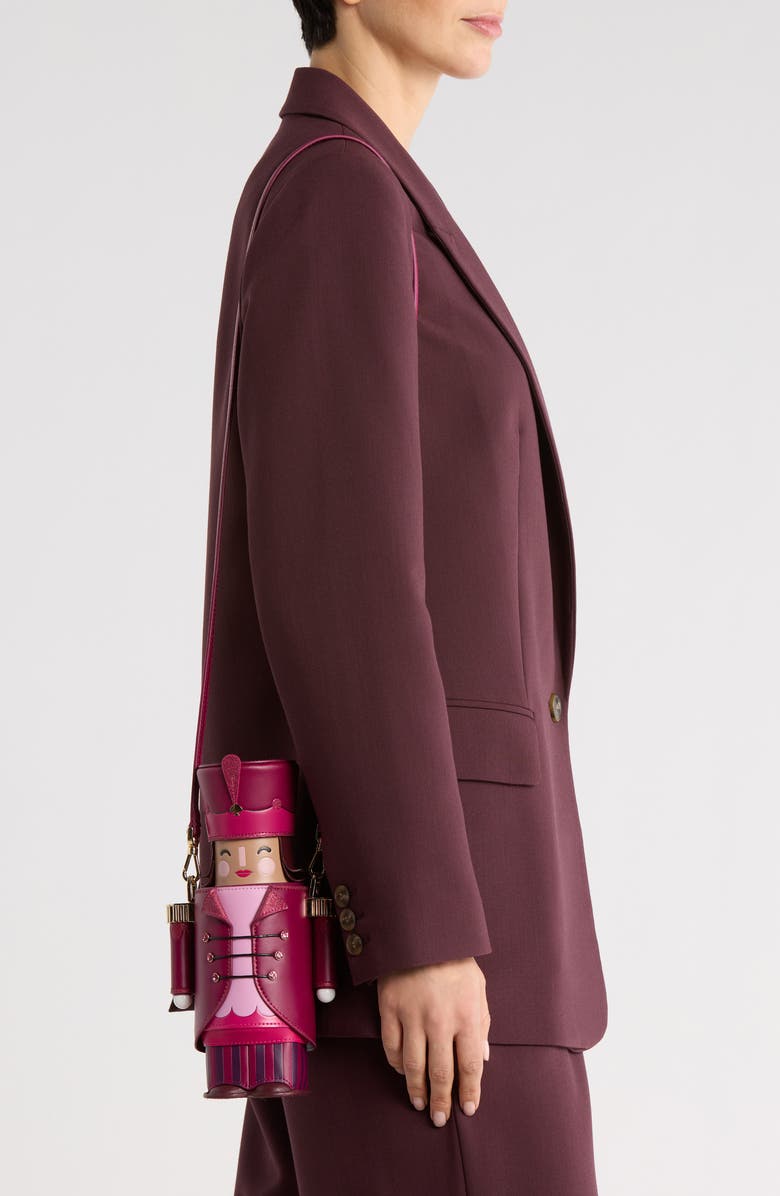 Kate Spade New York oh what fun 3D nutcracker crossbody bag, Alternate, color,