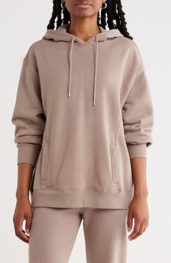 Abound Oversize Fleece Hoodie In Brown