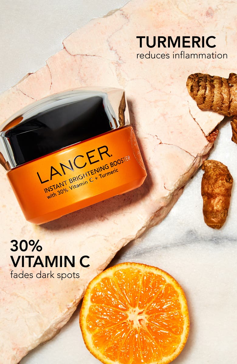 LANCER Skincare Instant Brightening Booster Cream with 30% Vitamin C & Turmeric, Alternate, color, 