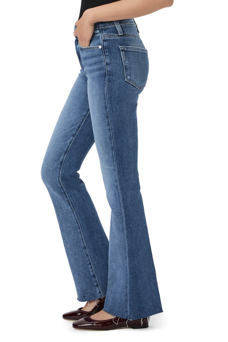 Laurel Canyon High Waist Flare Jeans, Alternate, color, OLIVINDIST