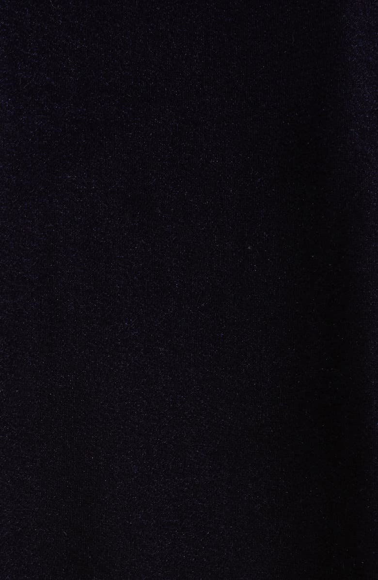 Madewell Velvet T-Shirt, Alternate, color, Midnight Navy
