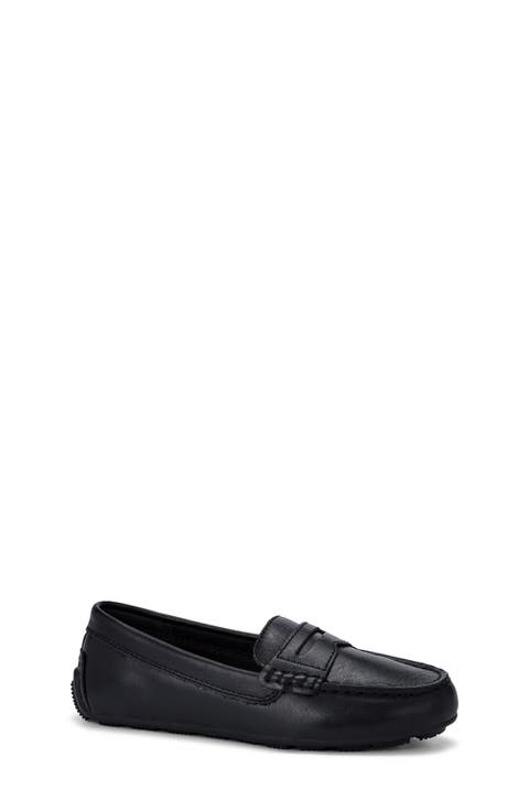 Kids' Leather Driver Moc Penny Loafer