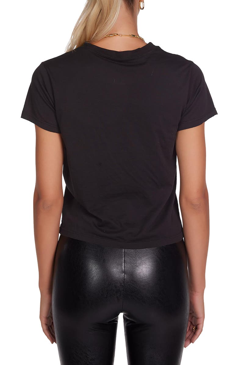 Lauren Moshi Ursula Fire Heart Top, Alternate, color, Black