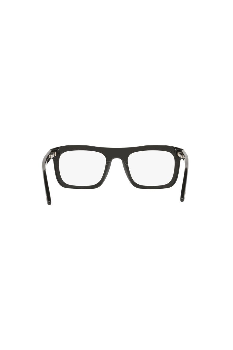 52mm Rectangle optical glasses, Alternate, color, Black