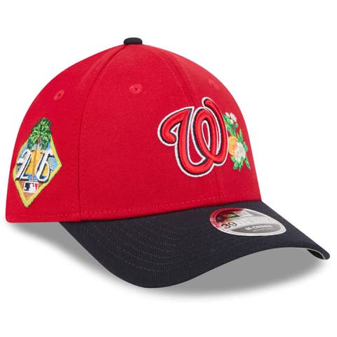 Men's New Era  Red/Navy Washington Nationals 2026 Spring Training M-Crown 39THIRTY Flex Hat
