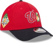New Era Men's New Era Red/Navy Washington Nationals 2026 Spring Training M-Crown 39THIRTY Flex Hat