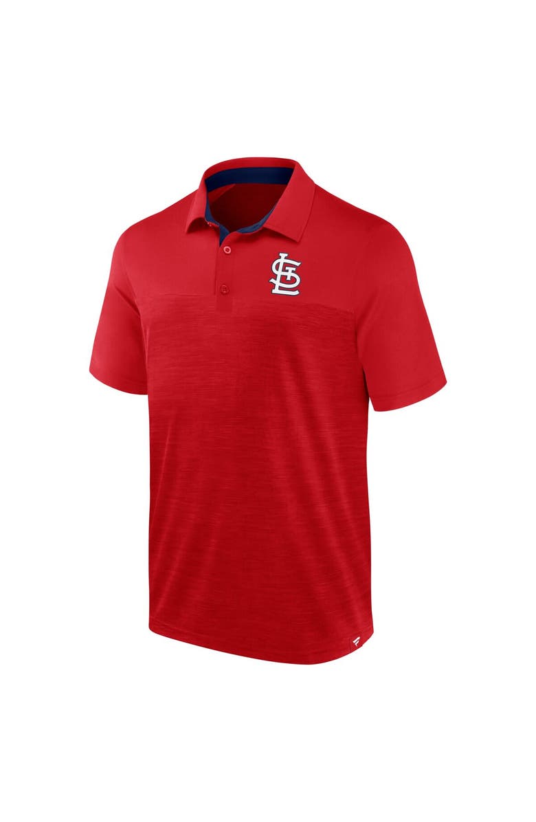 FANATICS Men's Fanatics Red St. Louis Cardinals Base Thief Polo, Alternate, color, Red