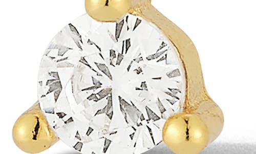 Glaze Jewelry Cubic Zirconia Huggie Hoop Earrings In Gold