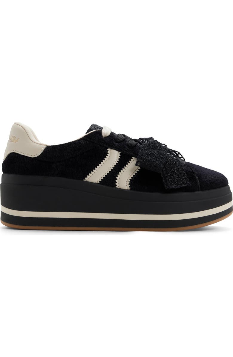ALDO Paotlan Platform Sneaker, Alternate, color, Black/ White