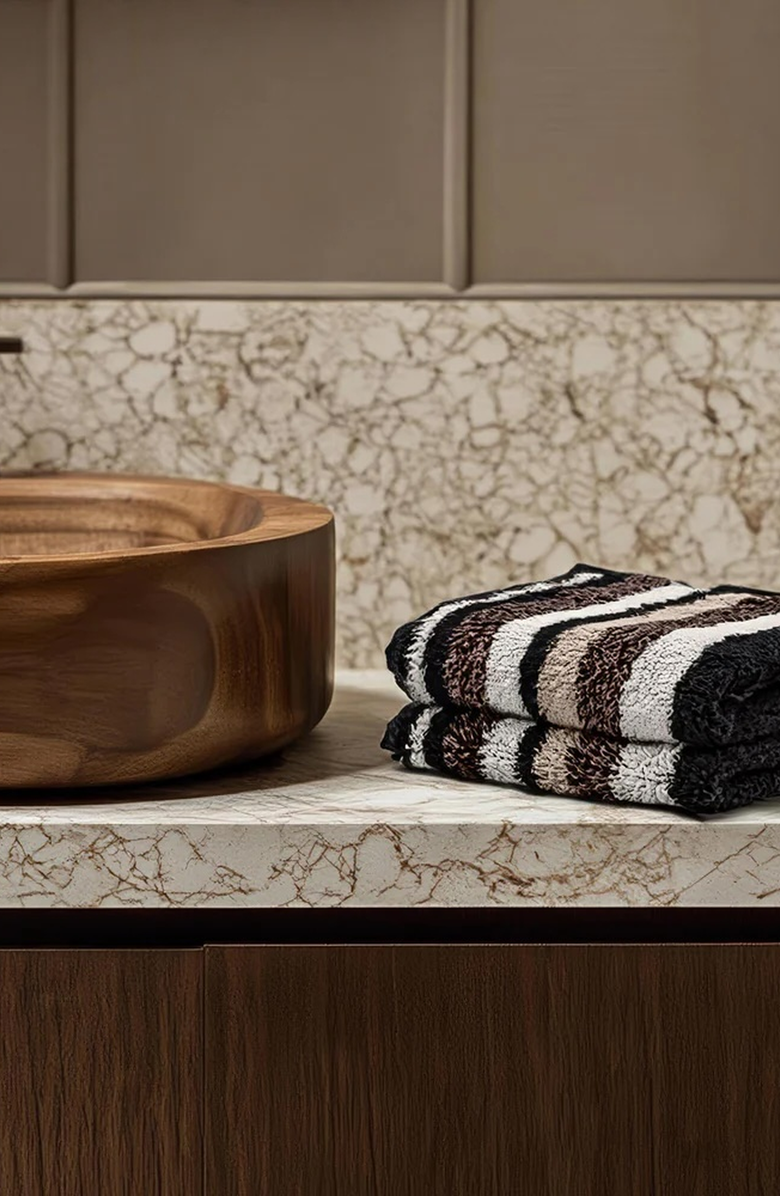 Italic Ultraplush Australian Cotton Washcloth, Alternate, color, Multi Stripe