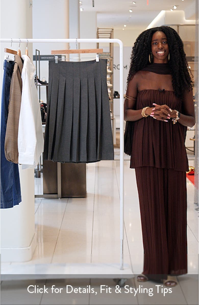 Darby Pleated Skirt