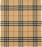 Burberry Check Wool Scarf