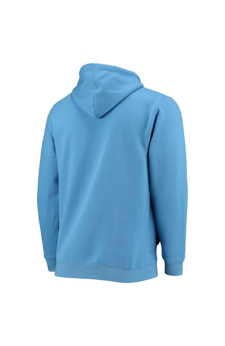 COLOSSEUM Men's Colosseum Light Blue Columbia University Arch and Logo Pullover Hoodie, Alternate, color,