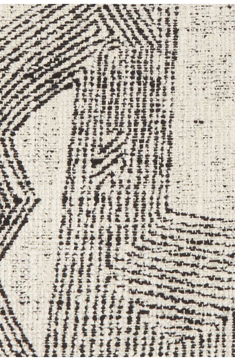 Elaine Smith Influence Ebony Indoor & Outdoor Woven Accent Pillow, Alternate, color, Ebony