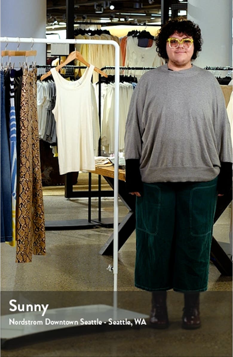 Pima Cotton & Modal Rib Tank, sales video thumbnail