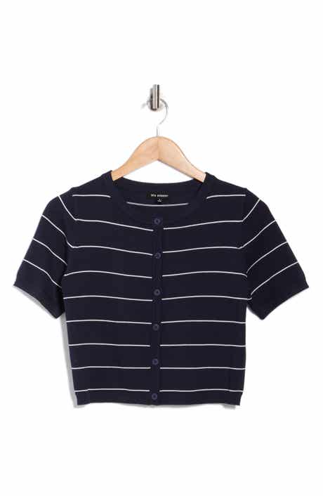 Blu Pepper Short Sleeve Cardigan