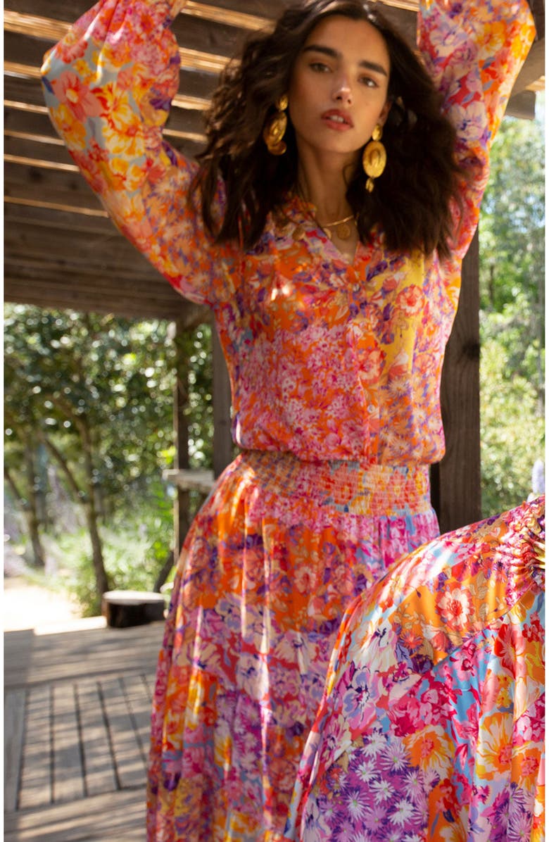 Hale Bob Lydia Button Down Top, Alternate, color,
