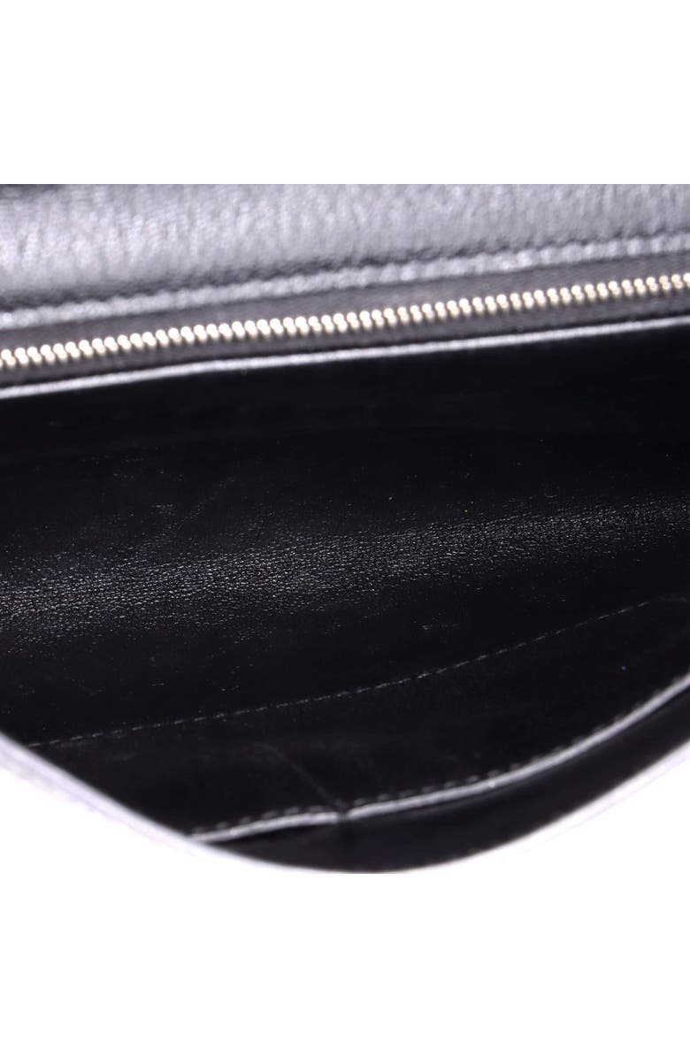 Pre-Owned Hermes Cinhetic To Go Wallet Chevre Chamkila, Alternate, color, Noir