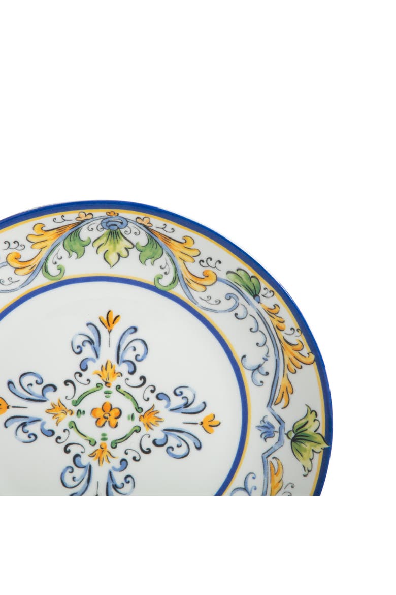 Sur La Table Arbor Days 12-Piece Decorated Ceramic Dinnerware Set, Alternate, color, Ivory