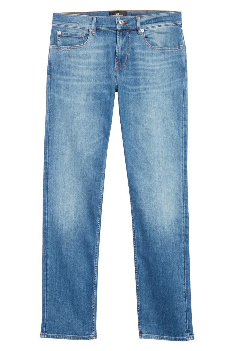 Slimmy Squiggle Slim Fit Tapered Jeans, Alternate, color, INTUITIVE